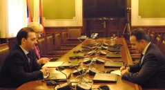 4 March 2015 The National Assembly Deputy Speaker in meeting with the Turkish Ambassador to Serbia